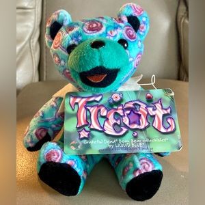 NWT Liquid Blue Grateful Dead “Treat” collectible bear